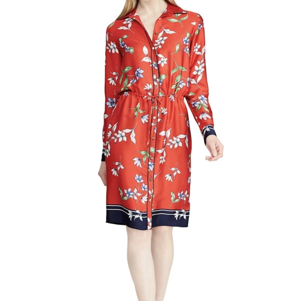 Ralph Lauren Red Navy Floral